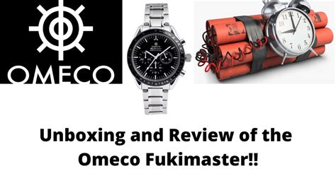 omeco watch|OMECO FUKIMASTER watch review .